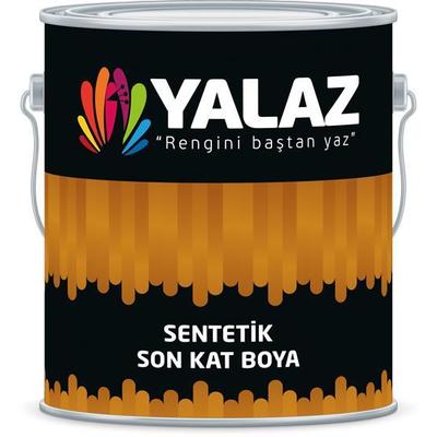 Yalaz Sentetik Boya 0,75 Litre 7016 Antrasit Gri