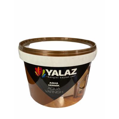 Yalaz Su Bazlı Mat Vernik Şeffaf 2,5 Litre