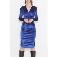 Side Gathered Velvet Dress Saks - 2985.1595.