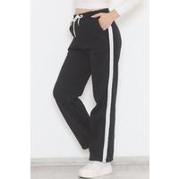 Side Stripe Sweatpants Black - 12328.1567.