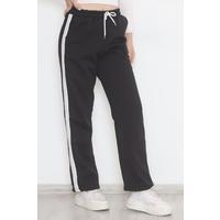 Side Stripe Sweatpants Black - 12328.1567.