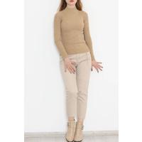 Yarım Balıkçı Fitilli Body Camel - 11201.1323.