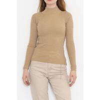 Yarım Balıkçı Fitilli Body Camel - 11201.1323.