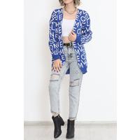 Written Pique Knitted Cardigan Saks - 15158.1319.