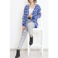 Written Pique Knitted Cardigan Saks - 15158.1319.