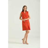 Vest Dress Orange