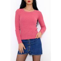 Yuvarlak Yaka Body Pembe - 7657.1319.