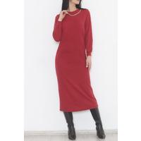 Chain Dress Claret Red - 12452.1778.