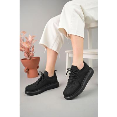 CH307 RT Tricot Kadın Ayakkabı SIYAH